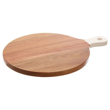Socorro Chopping And Serving Board With Cream Handle