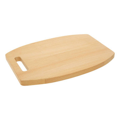 Curved Rectangular Beech Wood Chopping And Serving Board