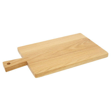 Lyna Large Oak Wood Paddle Chopping And Serving Board