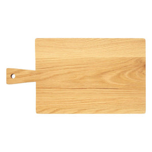 Lyna Large Oak Wood Paddle Chopping And Serving Board
