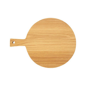 Round Oak Wood Paddle Chopping and Serving Board | Lyna