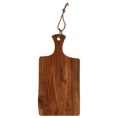 Socorro Acacia Small Paddle Chopping And Serving Board With Oil Finish