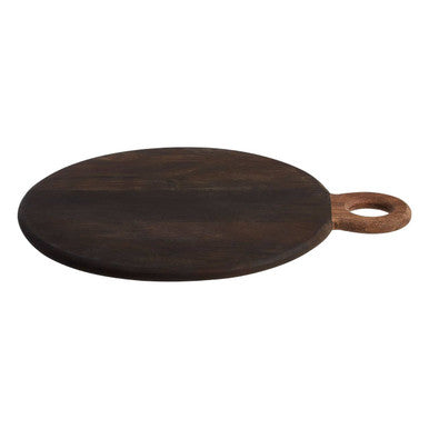 Kolkata Large Round Mango Wood Chopping And Serving Board