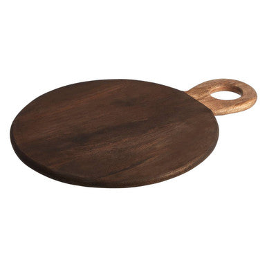 Kolkata Small Round Mango Wood Chopping And Serving Board - image 6