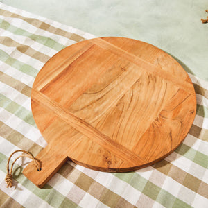 Acacia Wood Extra Small Round Chopping and Serving Board | Socorro