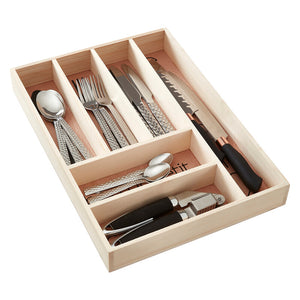 Bessan Wooden Modern Design Cutlery Tray
