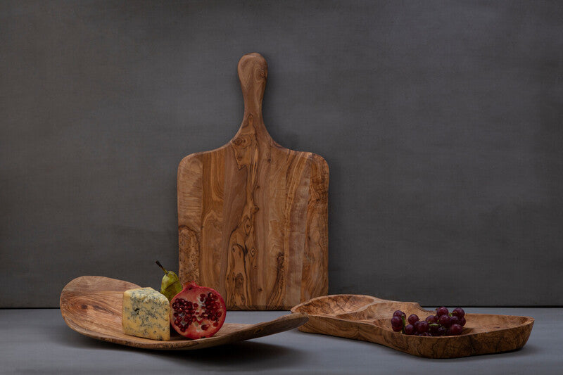 Kora Olive Wood Fruit Tray