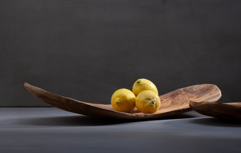 Kora Olive Wood Fruit Tray