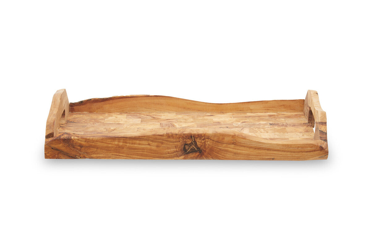 Kora Olive Wood Serving Tray - Image 1