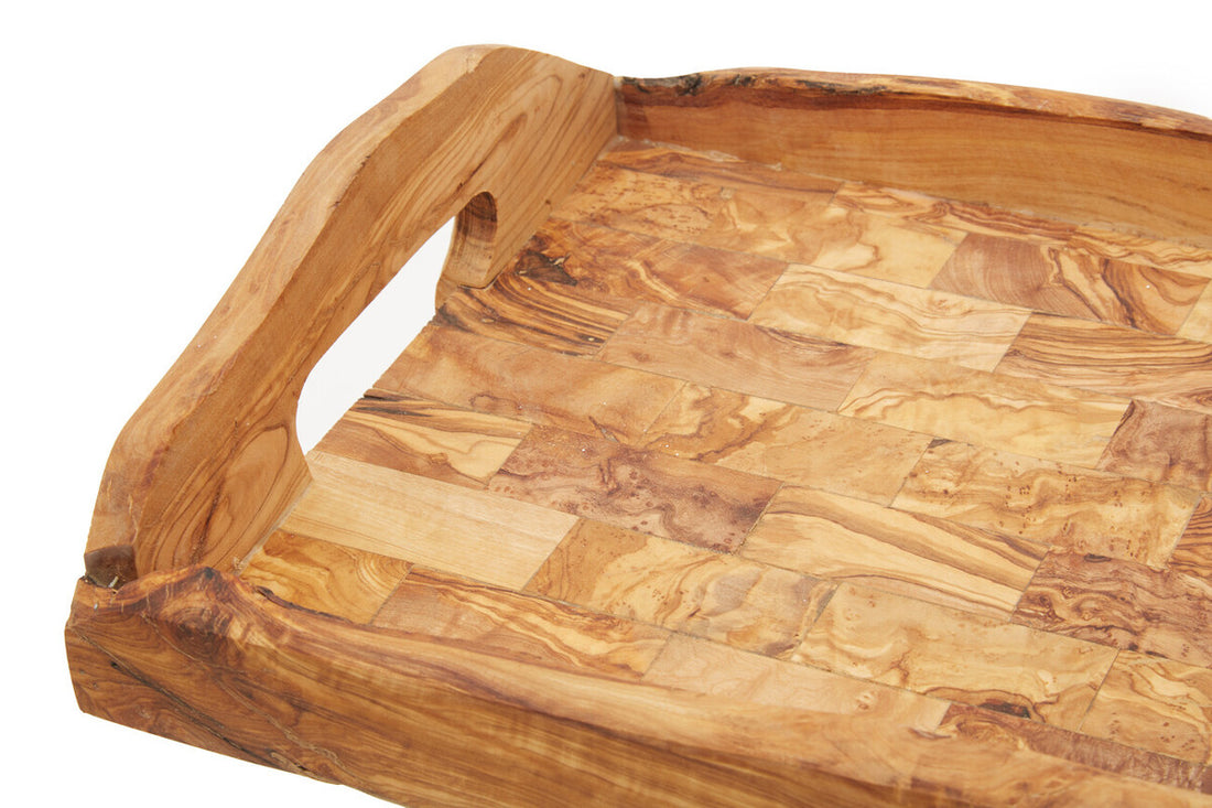 Kora Olive Wood Serving Tray - Image 9