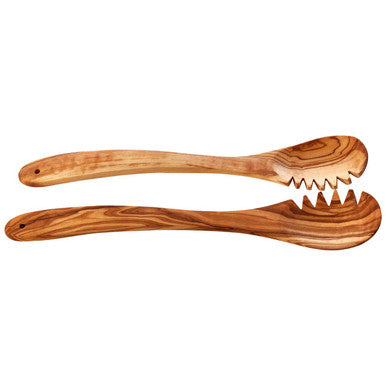 Kora Olive Wood Salad Servers