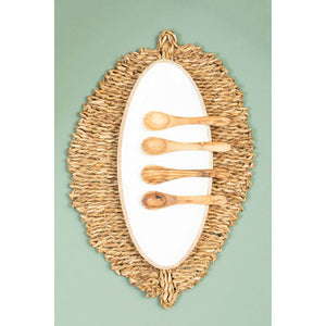 Kara Mango Wood Oval Serving Platter
