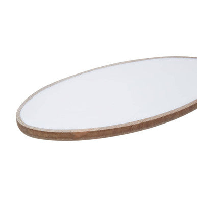 Kara Mango Wood Oval Serving Platter