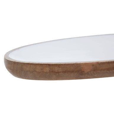 Kara Mango Wood Oval Serving Platter