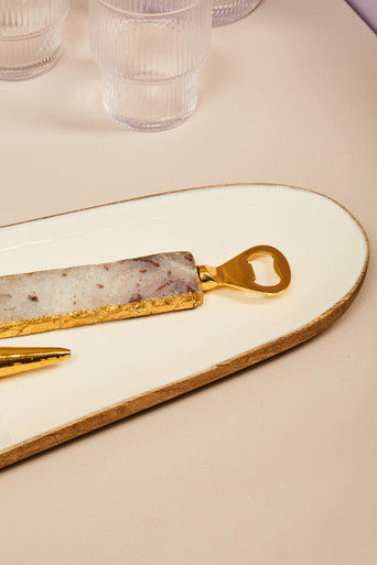 Kara Mango Wood Large Oval Serving Platter