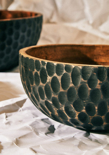 Kara Small Mango Wood Bowl