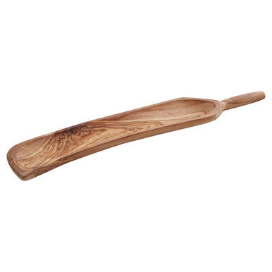 Kora Olive Wood Curved Paddle Serving Board