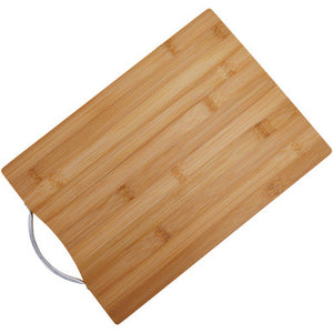 Aleki Medium Rectangular Bamboo Chopping And Serving Board With Handle