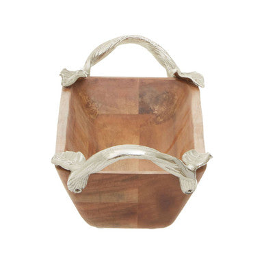 Vine Acacia Wood Small Rectangular Serving Dish