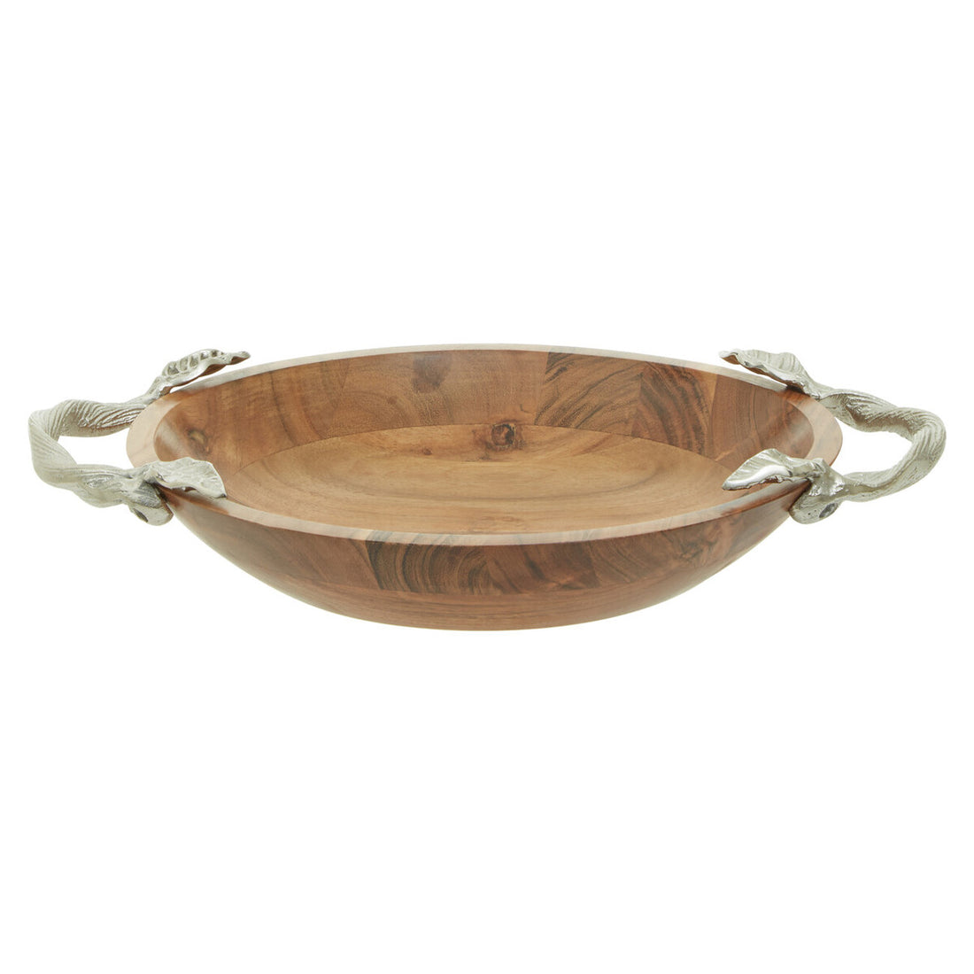 Vine Acacia Wood Serving Bowl