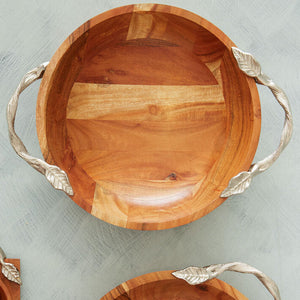 Acacia Wood Serving Bowl | Vine