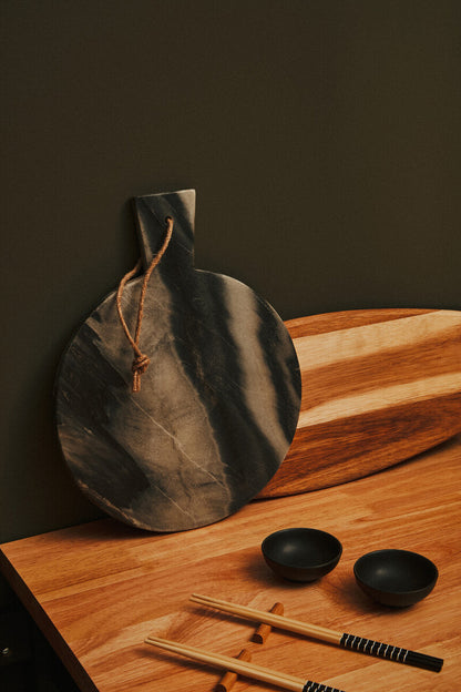 Kora Acacia Oval Serving And Chopping Board