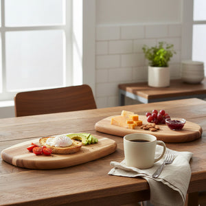 Acacia Set of 2 Serving and Chopping Board | Kora