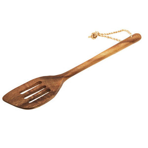 Acacia Wood Slotted Spatula | Kora