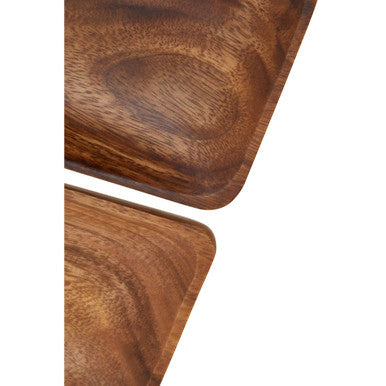 Kora Acacia Set Of Three Serving Dishes