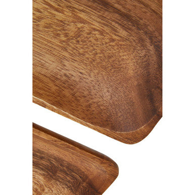 Kora Acacia Set Of Three Serving Dishes