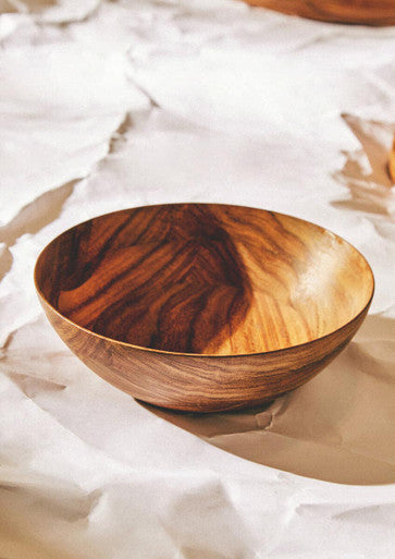 Rosi Large Sheesham Wood Salad Bowl