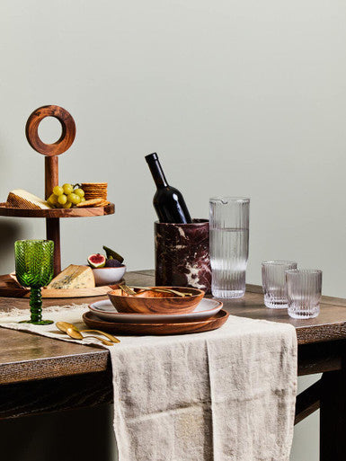 Kora Sheesham Wood Two Tier Cake Stand