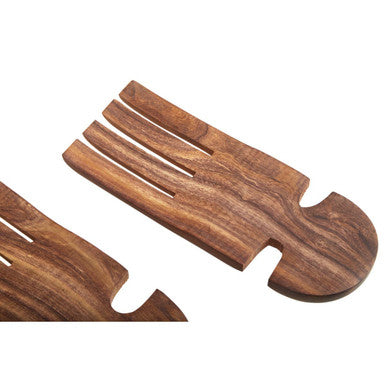 Rosi Sheesham Wood Salad Hand Servers