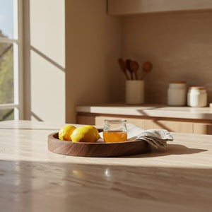 Small Sheesham Wood Tray | Rosi