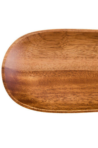 Kora Acacia Wood Medium Oval Serving Dish - Image 4