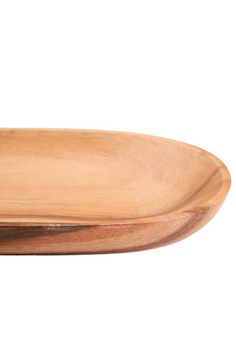 Kora Acacia Small Oval Serving Dish