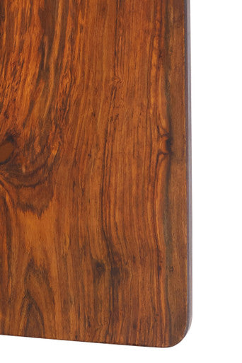 Rosi Organic Shaped Tropical Rosewood Serving or Cutting Board with Natural Finish - Image 5