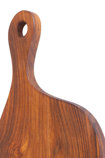Rosi Tropical Rosewood Serving or Cutting Board in Organic Shape with Natural Finish - Image 4