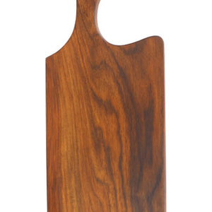 Natural Finish Tropical Rosewood Serving or Cutting Board in Organic Shape | Rosi