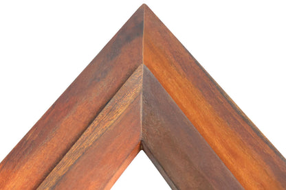 Acacia Wood 2pc Triangle Trivet Set | Pazel