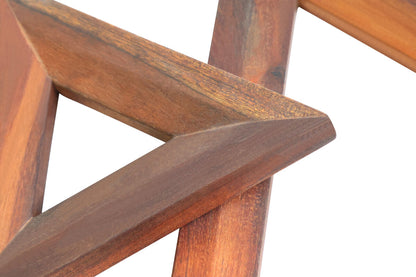 Acacia Wood 2pc Triangle Trivet Set | Pazel