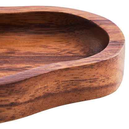 Acacia Wood Small Irregular Serving Plate and Tray | Kora