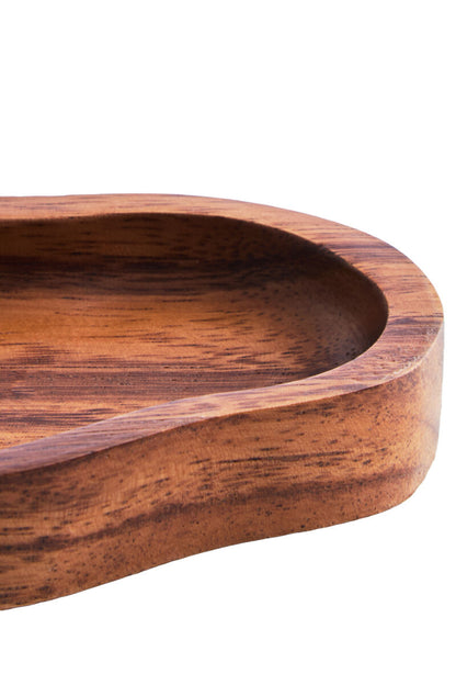 Acacia Wood Small Irregular Serving Plate and Tray | Kora
