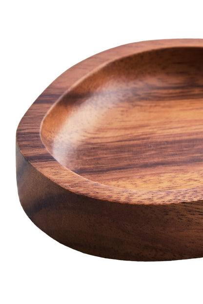 Acacia Wood Small Irregular Serving Plate and Tray | Kora