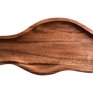 Acacia Wood Large Irregular Serving Plate and Tray | Kora