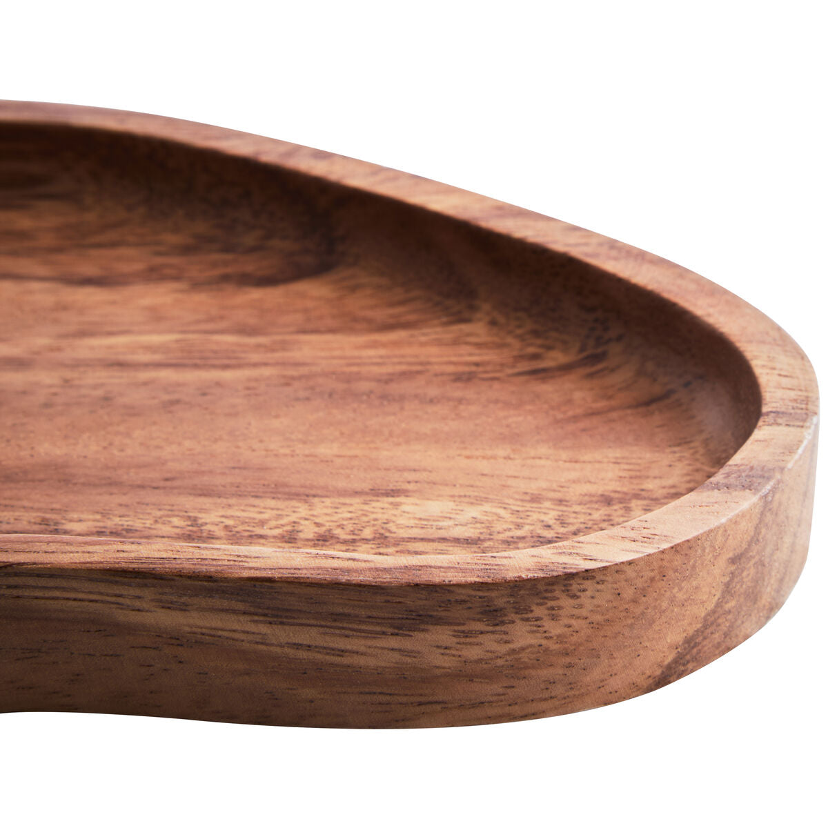 Acacia Wood Large Irregular Serving Plate and Tray | Kora