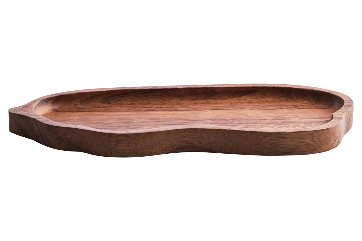 Acacia Wood Medium Irregular Serving Plate and Tray | Kora