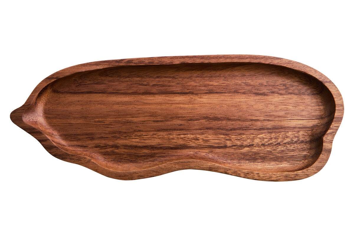 Acacia Wood Medium Irregular Serving Plate and Tray | Kora