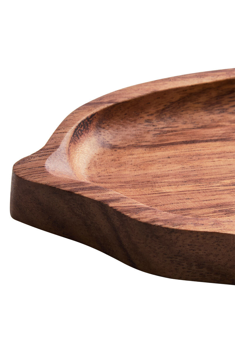 Acacia Wood Medium Irregular Serving Plate and Tray | Kora