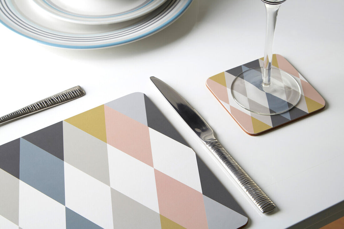 Cirque Harlequin Set Of Four Coasters